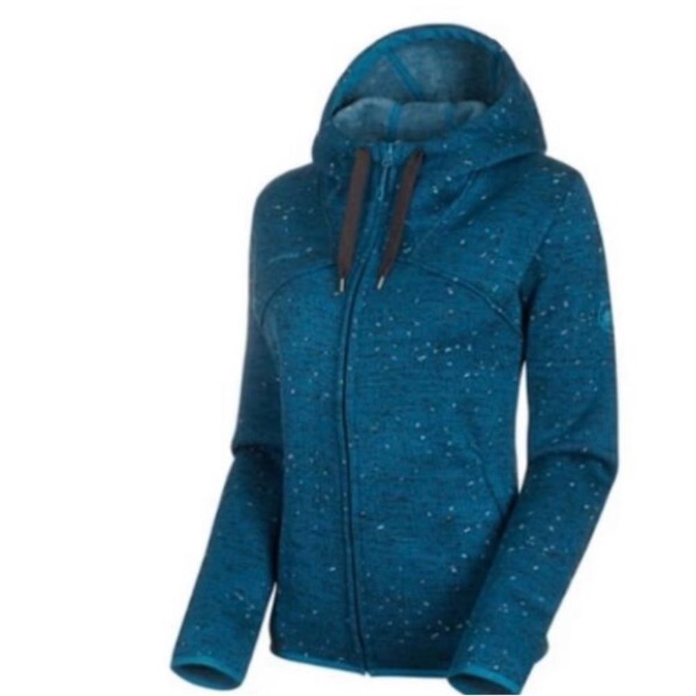 NWOT Mammut Chamuera Hooded Fleece Jacket Women's Medium